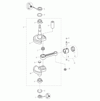 CRANKSHAFT & PISTON 2 Strock For T5 T5.8